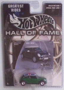 ホットウィール マテル ミニカー Hot Wheels Hall of Fame Greatest Rides 2001 Mini Cooper 1:64 Scal