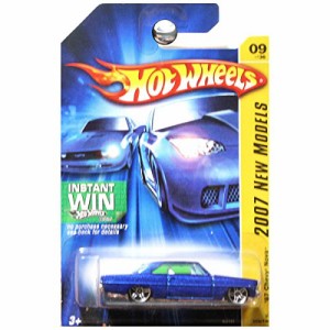 ホットウィール マテル ミニカー Hot Wheels '67 Blue Chevy Nova Pr5 1/64 2007