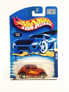 ホットウィール マテル ミニカー #2001-175 VW Bug 5-hole Wheels Collectible Collector Car Mattel H