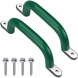 ジャングルジム ブランコ 屋内・屋外遊び SELEWARE Set of 2 Safety Playground Handles, Metal Gr