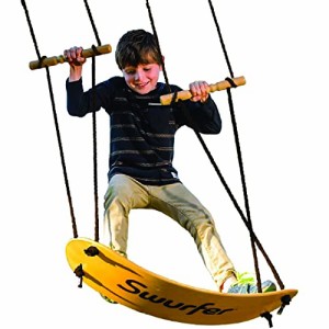 ジャングルジム ブランコ 屋内・屋外遊び Swurfer Stand Up Tree Swing, Swingset Outdoor Play wi