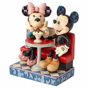 エネスコ Enesco ミッキーとミニー ソーダショップ ディズニートラディション ジム・ショア 約16