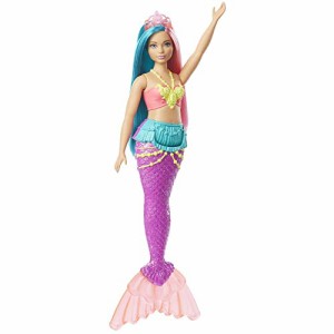 バービー バービー人形 Barbie Dreamtopia Mermaid Doll, 12-inch, Teal and Pink Hair