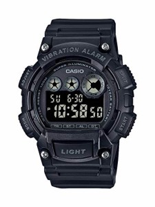 腕時計 カシオ メンズ Casio Vibration Alarm Super Illuminator Stop Watch W735H-1BV