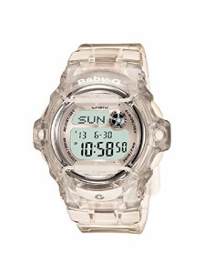 腕時計 カシオ レディース Casio Women's Baby G Quartz Watch with Resin Strap, Clear, 23.4 (Model: BG