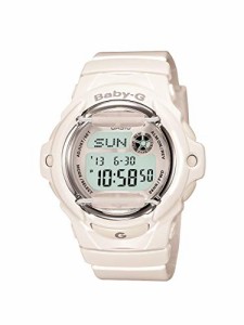 腕時計 カシオ レディース Casio Women's Baby G Quartz Watch with Resin Strap, White, 23.4 (Model: BG