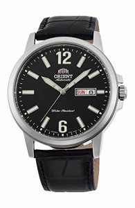 腕時計 オリエント メンズ ORIENT RA-AA0C04B Men's Commuter Leather Band Black Dial Day Date Automati