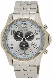 腕時計 アクリボスXXIV メンズ Akribos XXIV Men's 'Ultimate Swiss Chronograph Watch - 3 Multifunction