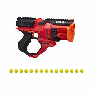 ナーフライバル アメリカ 直輸入 NERF Rival Roundhouse XX-1500 Red Blaster - Clear Rotating Chambe