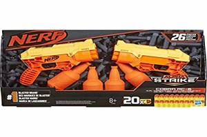 ナーフ アメリカ 直輸入 Nerf Alpha Strike Set 26-Piece Cobra RC-6 Dual Targeting Set - Includes 2 Toy