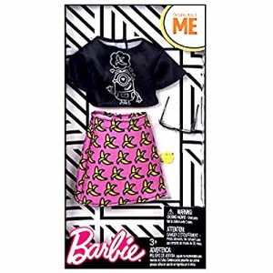 バービー バービー人形 着せ替え Barbie Despicable Me Black Top/Banana Skirt