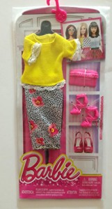 バービー バービー人形 着せ替え Barbie Complete Fashion Spring is Here Outfit,Yellow Blouse with 