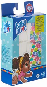 ベビーアライブ 赤ちゃん おままごと Baby Alive Doll Diaper Refill, Includes 4 Diapers, Toys Acc