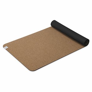 ヨガマット フィットネス Gaiam Cork Yoga Exercise Mat | Natural Sustainable Cork Resists Sweat and O