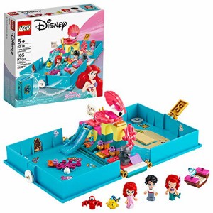 レゴ LEGO Disney Ariel’s Storybook Adventures 43176 Creative Little Mermaid Building Kit (105 Pieces)