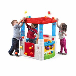 ステップ2 おままごと ごっこ遊び Step2 Crazy Maze Toddler Ball Pit Outdoor or Indoor Playhouse wi