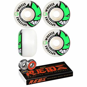 ウィール タイヤ スケボー Spitfire Skateboard Wheels 53mm Bighead with Bones Reds Bearings