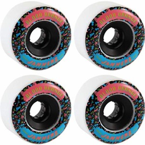 ウィール タイヤ スケボー Blood Orange Jammers Longboard Skateboard Wheels - 66mm 82a (Set of 4)