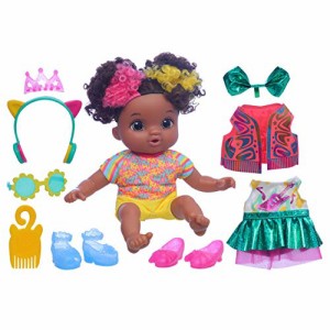 ベビーアライブ 赤ちゃん おままごと Baby Alive Littles Fantasy Styles Squad Doll, Little Marlow