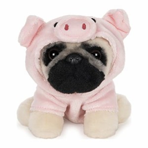 ガンド GUND ぬいぐるみ GUND Doug The Pug Pig Dog Stuffed Animal Plush, 5"