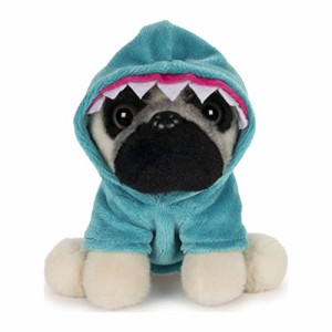 ガンド GUND ぬいぐるみ GUND Doug The Pug Shark Dog Stuffed Animal Plush, 5"