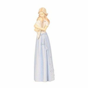 エネスコ Enesco 置物 インテリア Enesco Foundations Cradled in Love Figurine, 7.5 Inch, Multicolor