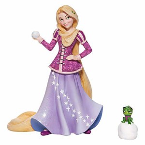 エネスコ Enesco 置物 インテリア Enesco Disney Showcase Tangled Rapunzel Holiday Princess and Pascal