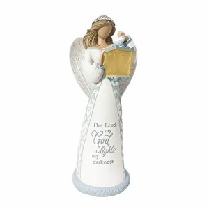 エネスコ Enesco 置物 インテリア Enesco Legacy of Love Bereavement Solar Angel Figurine, 12.5 Inch, 