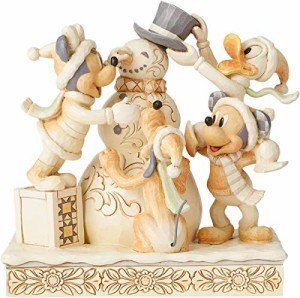 エネスコ Enesco ミッキー＆フレンズ ホワイトウッドランド ファブ・フォー ディズニートラディ