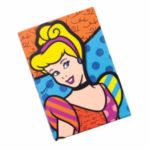 エネスコ Enesco 置物 インテリア Enesco Disney by Britto Cinderella Notepad, 4.625-Inch