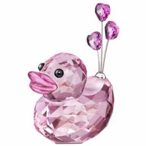 スワロフスキー Swarovski ハッピーダック スイートハート アヒル 約5センチ 1143438 動物 クリスタル