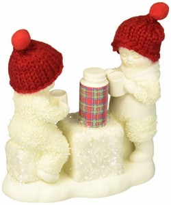 デパートメント56 Department 56 置物 Department 56 Snowbabies “Cold Days, Warm Cocoa” Porcelain Fi