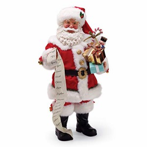 デパートメント56 Department 56 置物 Department 56 Possible Dreams Santa's The Good List Figurine, 21"