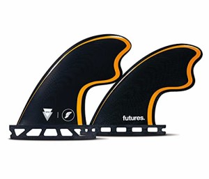 サーフィン フィン マリンスポーツ Future Fins Tomo Control Series Quad Black-Orange