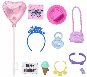 バービー バービー人形 着せ替え Barbie Storytelling Birthday Party Accessories Fashion Pack Plays