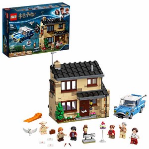 レゴ LEGO Harry Potter 4 Privet Drive 75968 House and Ford Anglia Flying Car Toy, Wizarding World Gifts for 