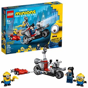 レゴ LEGO Minions Unstoppable Bike Chase (75549) Minions Toy Building Kit, with Bob, Stuart and Gru Minion F