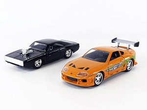 ジャダトイズ ミニカー ダイキャスト Jada Toys Fast & Furious Dom's Dodge Charger R/T & Brian's 