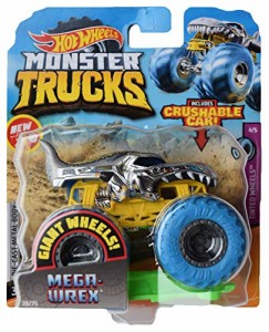 ホットウィール Hot Wheels モンスタートラック メガレックス28/75 ティンテッドウィール4/5 ダイキ