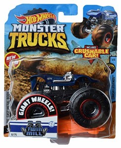 ホットウィール Hot Wheels モンスタートラック ツインミル8/75 クラッシュレジェンド1/5 ダイキャス