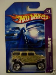 ホットウィール マテル ミニカー Hot Wheels 1:64 Diecast car HUMMER Series - Hummer H2 01 0f 04 07