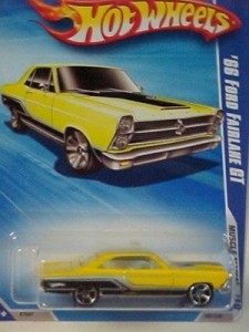 ホットウィール マテル ミニカー Hot Wheels '66 Ford Fairlane GT