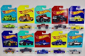 ホットウィール マテル ミニカー Hot Wheels 2019 American Pickup Truck Set - Walmart Exclusive Ser