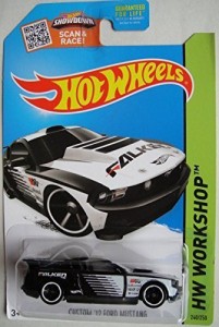 ホットウィール Hot Wheels カスタム '12フォード マスタング HWワークショップ 240/250 ブラック/ホワ