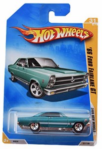 ホットウィール マテル ミニカー Hot Wheels 2009 New Models 31/42 '66 Ford Fairlane Gt 31/190, Tea