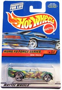 ホットウィール マテル ミニカー Hot Wheels 2000 036 kung fu series 4 of 4 green MINI TRUCK 1:64 S