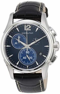 腕時計 ハミルトン メンズ Hamilton Jazzmaster Chronograph Quartz Blue Dial Men's Watch H32612741