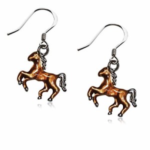 ウィマサクルギフト Whimsical Gifts ピアス ホースラバー シルバー 馬 気まぐれなギフト Horse Lover