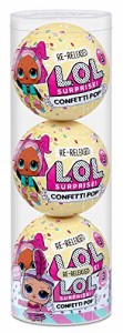 エルオーエルサプライズ 人形 ドール L.O.L. Surprise! Confetti Pop 3 Pack Showbaby ? 3 Re-Rele