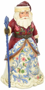 エネスコ Enesco 置物 インテリア Enesco Jim Shore Heartwood Creek Norwegian Santa 4053705 Figurine